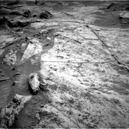 Nasa's Mars rover Curiosity acquired this image using its Left Navigation Camera on Sol 3347, at drive 1632, site number 92