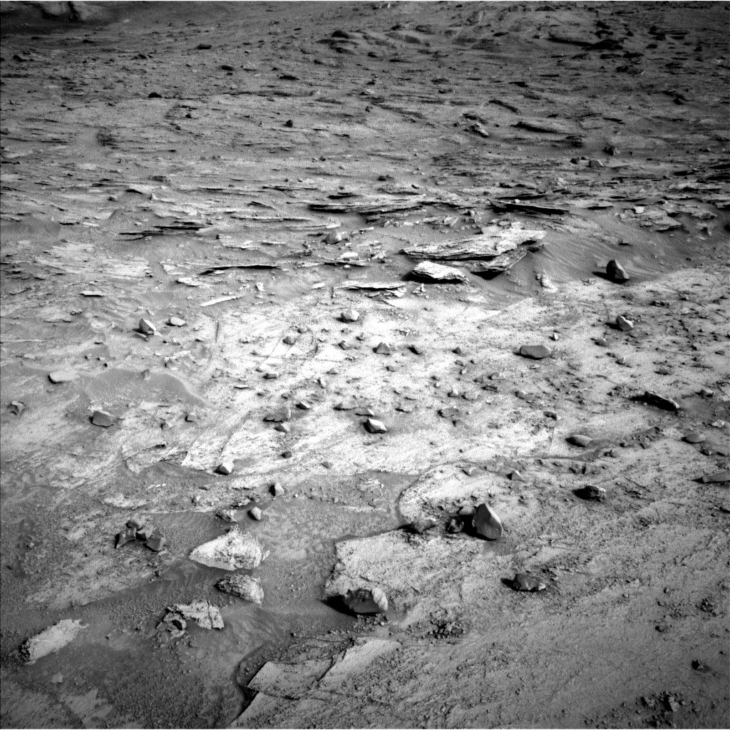 Nasa's Mars rover Curiosity acquired this image using its Left Navigation Camera on Sol 3347, at drive 1656, site number 92