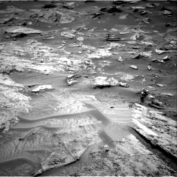 Nasa's Mars rover Curiosity acquired this image using its Right Navigation Camera on Sol 3347, at drive 1572, site number 92