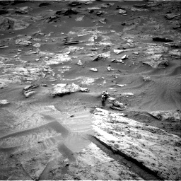 Nasa's Mars rover Curiosity acquired this image using its Right Navigation Camera on Sol 3347, at drive 1578, site number 92