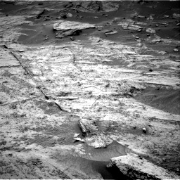 Nasa's Mars rover Curiosity acquired this image using its Right Navigation Camera on Sol 3347, at drive 1620, site number 92