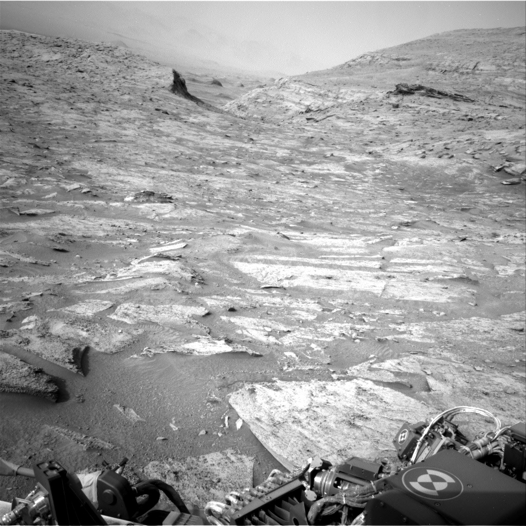Nasa's Mars rover Curiosity acquired this image using its Right Navigation Camera on Sol 3347, at drive 1656, site number 92
