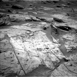 Nasa's Mars rover Curiosity acquired this image using its Left Navigation Camera on Sol 3349, at drive 1704, site number 92