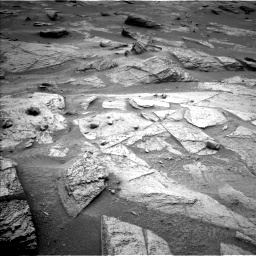 Nasa's Mars rover Curiosity acquired this image using its Left Navigation Camera on Sol 3349, at drive 1722, site number 92