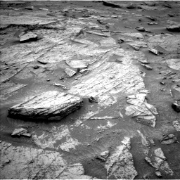Nasa's Mars rover Curiosity acquired this image using its Left Navigation Camera on Sol 3349, at drive 1758, site number 92