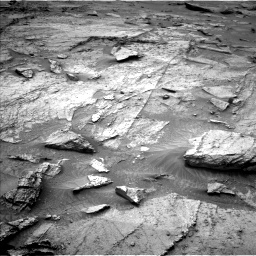Nasa's Mars rover Curiosity acquired this image using its Left Navigation Camera on Sol 3349, at drive 1770, site number 92