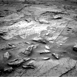 Nasa's Mars rover Curiosity acquired this image using its Left Navigation Camera on Sol 3349, at drive 1776, site number 92