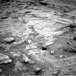 Nasa's Mars rover Curiosity acquired this image using its Left Navigation Camera on Sol 3349, at drive 1800, site number 92