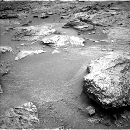 Nasa's Mars rover Curiosity acquired this image using its Left Navigation Camera on Sol 3349, at drive 1842, site number 92