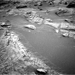 Nasa's Mars rover Curiosity acquired this image using its Left Navigation Camera on Sol 3349, at drive 1890, site number 92