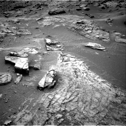 Nasa's Mars rover Curiosity acquired this image using its Right Navigation Camera on Sol 3349, at drive 1902, site number 92
