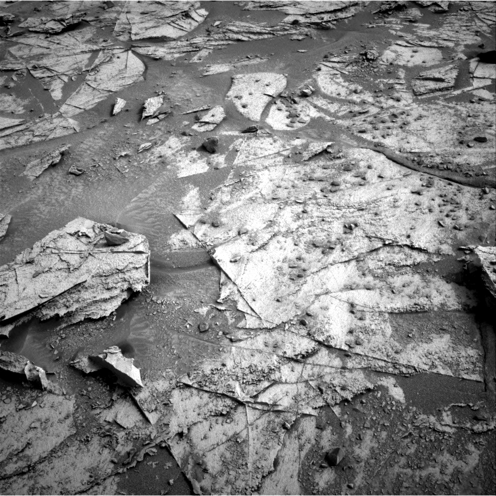 Nasa's Mars rover Curiosity acquired this image using its Right Navigation Camera on Sol 3349, at drive 1950, site number 92