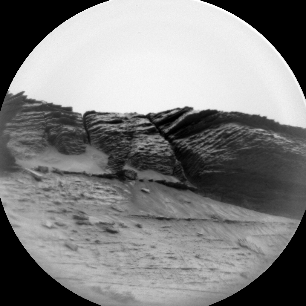 Nasa's Mars rover Curiosity acquired this image using its Chemistry & Camera (ChemCam) on Sol 3349, at drive 1656, site number 92