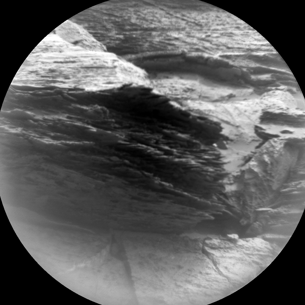 Nasa's Mars rover Curiosity acquired this image using its Chemistry & Camera (ChemCam) on Sol 3350, at drive 1962, site number 92