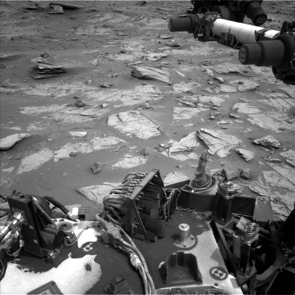Nasa's Mars rover Curiosity acquired this image using its Left Navigation Camera on Sol 3351, at drive 2002, site number 92