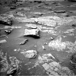 Nasa's Mars rover Curiosity acquired this image using its Left Navigation Camera on Sol 3353, at drive 2002, site number 92