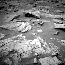 Nasa's Mars rover Curiosity acquired this image using its Left Navigation Camera on Sol 3353, at drive 2014, site number 92