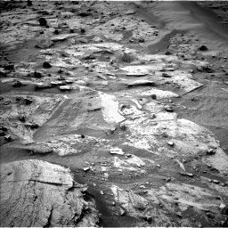 Nasa's Mars rover Curiosity acquired this image using its Left Navigation Camera on Sol 3353, at drive 2164, site number 92