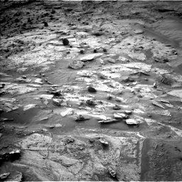 Nasa's Mars rover Curiosity acquired this image using its Left Navigation Camera on Sol 3353, at drive 2200, site number 92