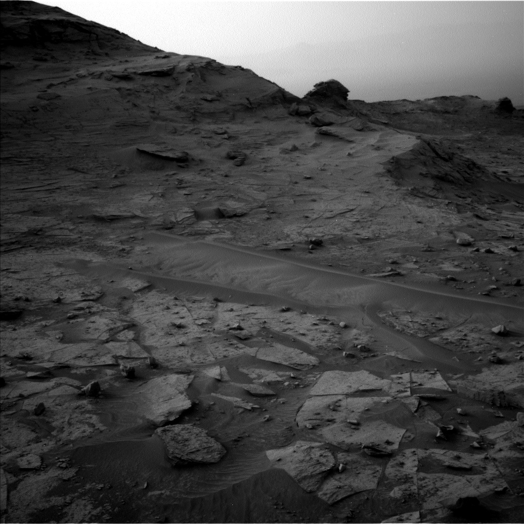 Nasa's Mars rover Curiosity acquired this image using its Left Navigation Camera on Sol 3353, at drive 2254, site number 92