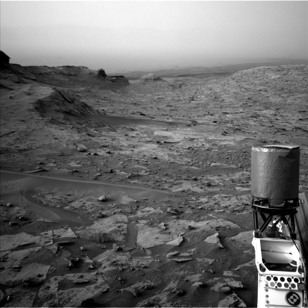 Nasa's Mars rover Curiosity acquired this image using its Left Navigation Camera on Sol 3353, at drive 2254, site number 92