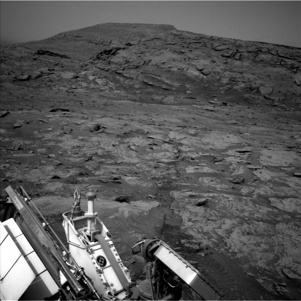 Nasa's Mars rover Curiosity acquired this image using its Left Navigation Camera on Sol 3354, at drive 2272, site number 92