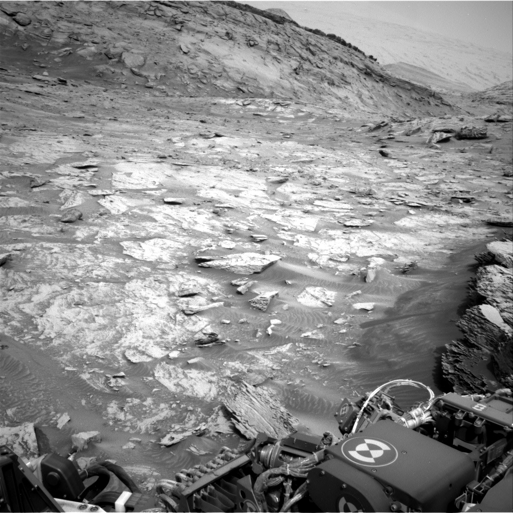 Nasa's Mars rover Curiosity acquired this image using its Right Navigation Camera on Sol 3354, at drive 2272, site number 92