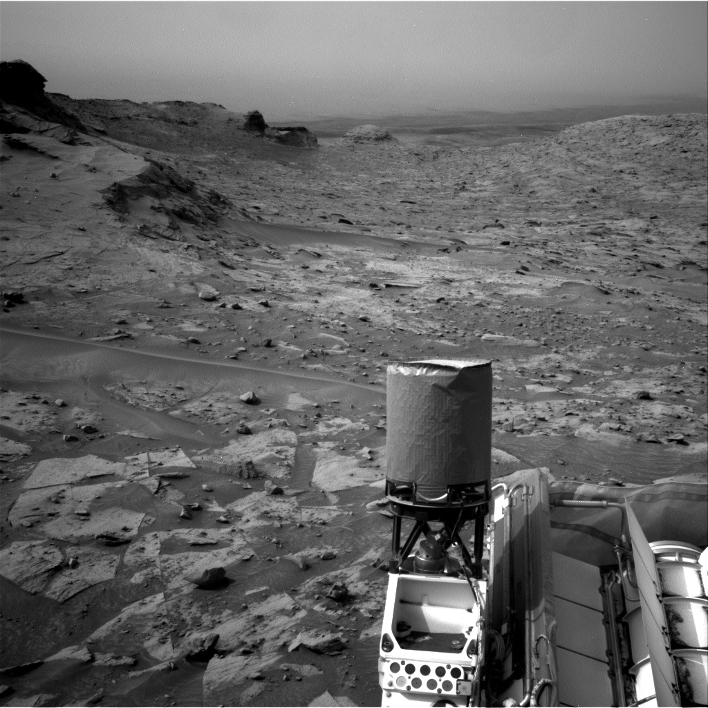Nasa's Mars rover Curiosity acquired this image using its Right Navigation Camera on Sol 3354, at drive 2272, site number 92