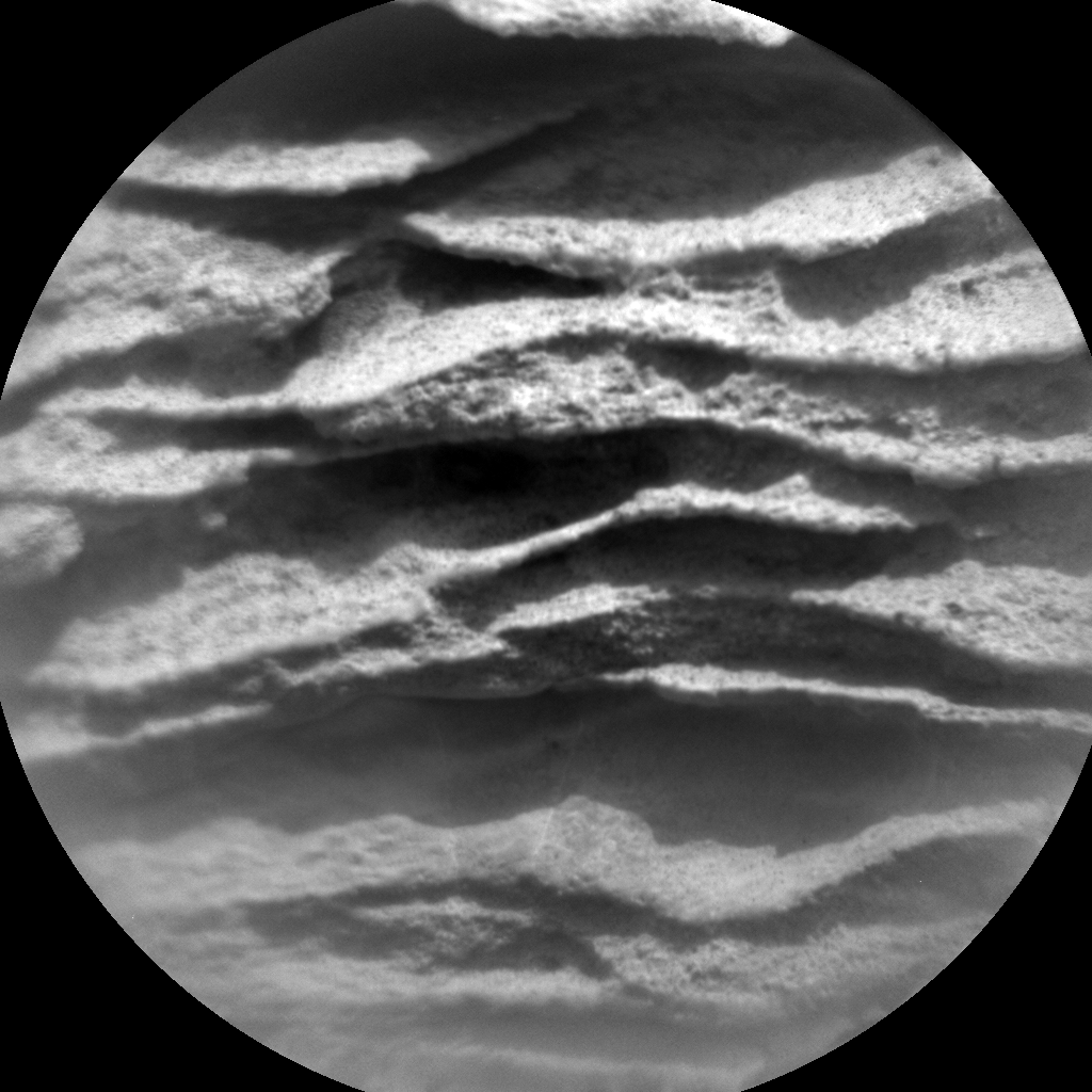Nasa's Mars rover Curiosity acquired this image using its Chemistry & Camera (ChemCam) on Sol 3354, at drive 2254, site number 92