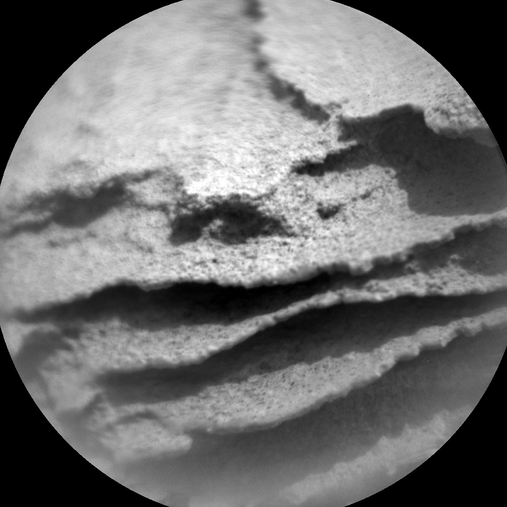Nasa's Mars rover Curiosity acquired this image using its Chemistry & Camera (ChemCam) on Sol 3355, at drive 2272, site number 92