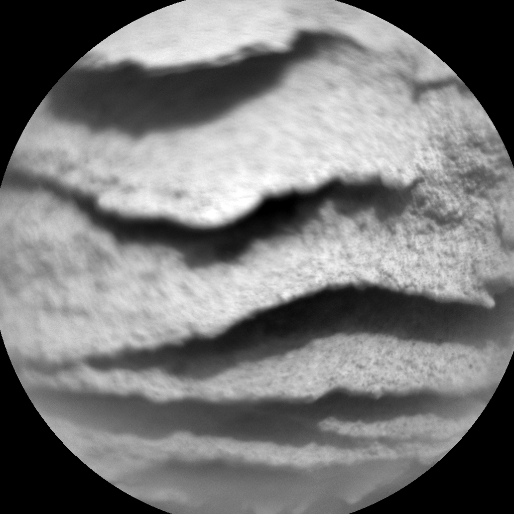 Nasa's Mars rover Curiosity acquired this image using its Chemistry & Camera (ChemCam) on Sol 3355, at drive 2272, site number 92