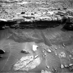 Nasa's Mars rover Curiosity acquired this image using its Left Navigation Camera on Sol 3356, at drive 2356, site number 92