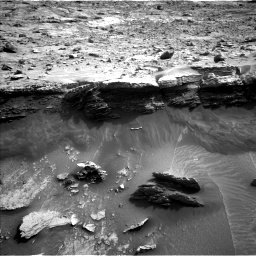 Nasa's Mars rover Curiosity acquired this image using its Left Navigation Camera on Sol 3356, at drive 2368, site number 92