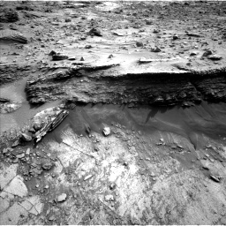 Nasa's Mars rover Curiosity acquired this image using its Left Navigation Camera on Sol 3356, at drive 2398, site number 92
