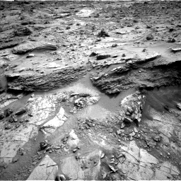 Nasa's Mars rover Curiosity acquired this image using its Left Navigation Camera on Sol 3356, at drive 2416, site number 92