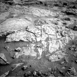 Nasa's Mars rover Curiosity acquired this image using its Left Navigation Camera on Sol 3356, at drive 2458, site number 92