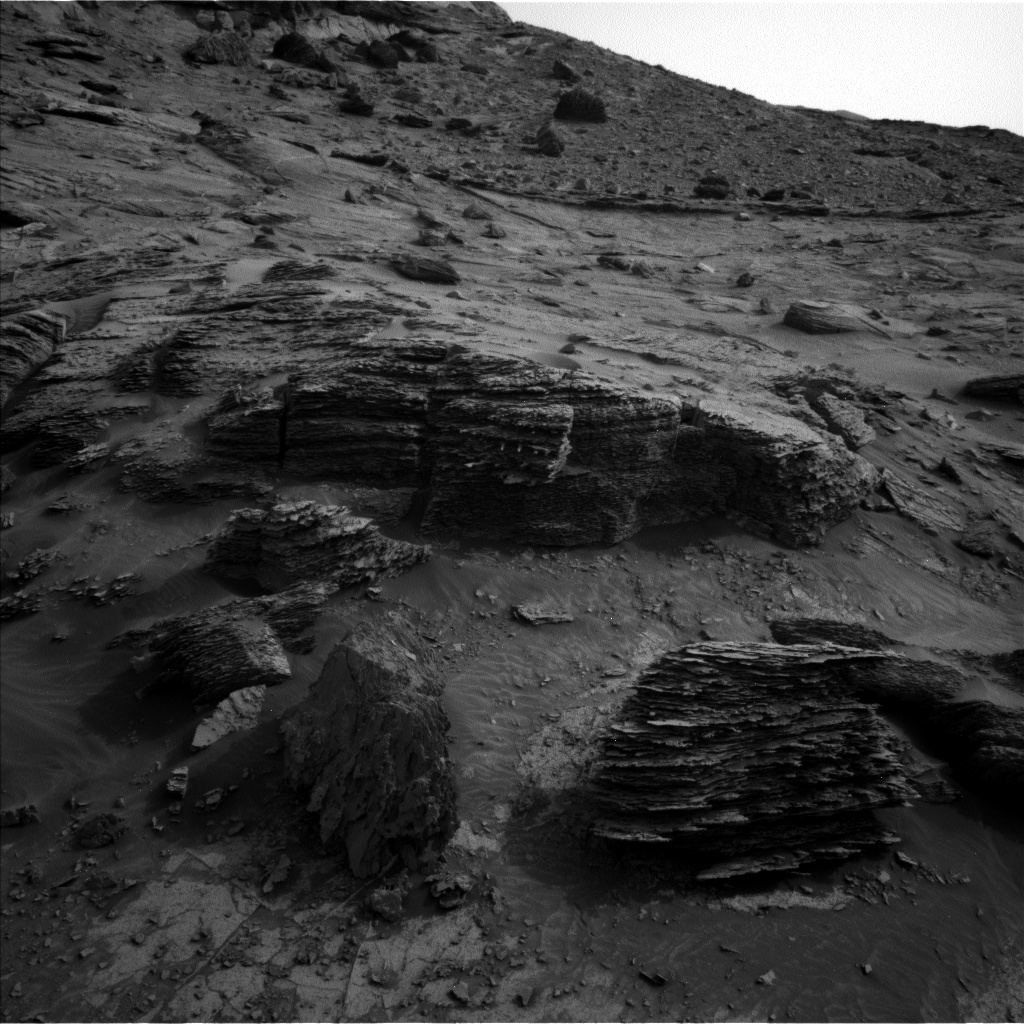 Nasa's Mars rover Curiosity acquired this image using its Left Navigation Camera on Sol 3356, at drive 2566, site number 92