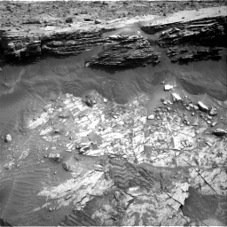 Nasa's Mars rover Curiosity acquired this image using its Right Navigation Camera on Sol 3356, at drive 2326, site number 92