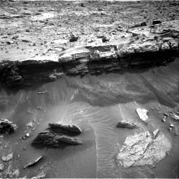 Nasa's Mars rover Curiosity acquired this image using its Right Navigation Camera on Sol 3356, at drive 2374, site number 92