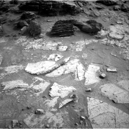 Nasa's Mars rover Curiosity acquired this image using its Right Navigation Camera on Sol 3356, at drive 2506, site number 92