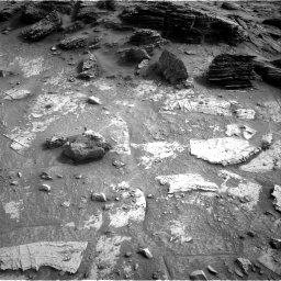 Nasa's Mars rover Curiosity acquired this image using its Right Navigation Camera on Sol 3356, at drive 2518, site number 92