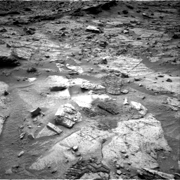 Nasa's Mars rover Curiosity acquired this image using its Right Navigation Camera on Sol 3356, at drive 2542, site number 92
