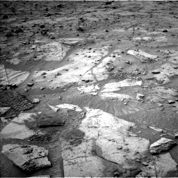 Nasa's Mars rover Curiosity acquired this image using its Left Navigation Camera on Sol 3359, at drive 2584, site number 92