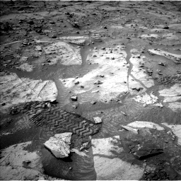 Nasa's Mars rover Curiosity acquired this image using its Left Navigation Camera on Sol 3359, at drive 2608, site number 92