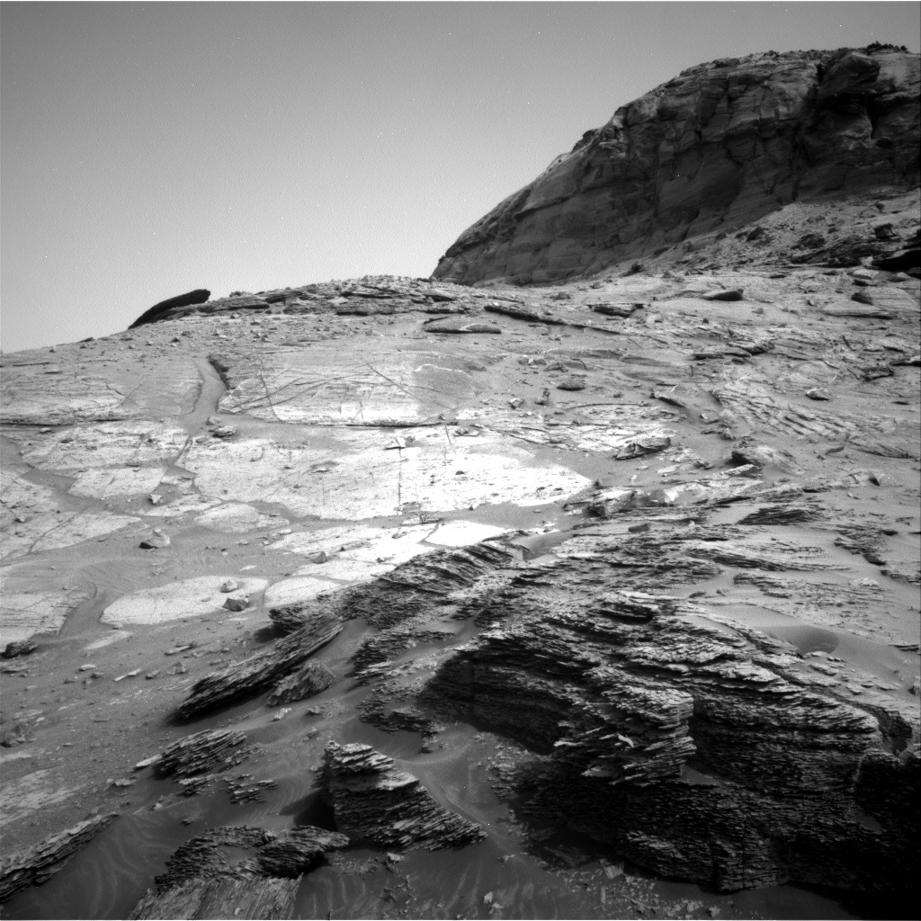 Nasa's Mars rover Curiosity acquired this image using its Right Navigation Camera on Sol 3359, at drive 2650, site number 92
