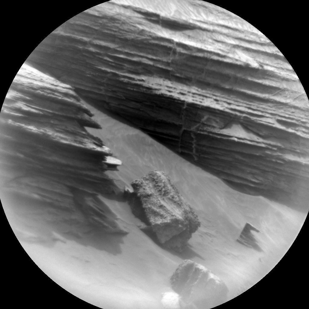 Nasa's Mars rover Curiosity acquired this image using its Chemistry & Camera (ChemCam) on Sol 3359, at drive 2566, site number 92