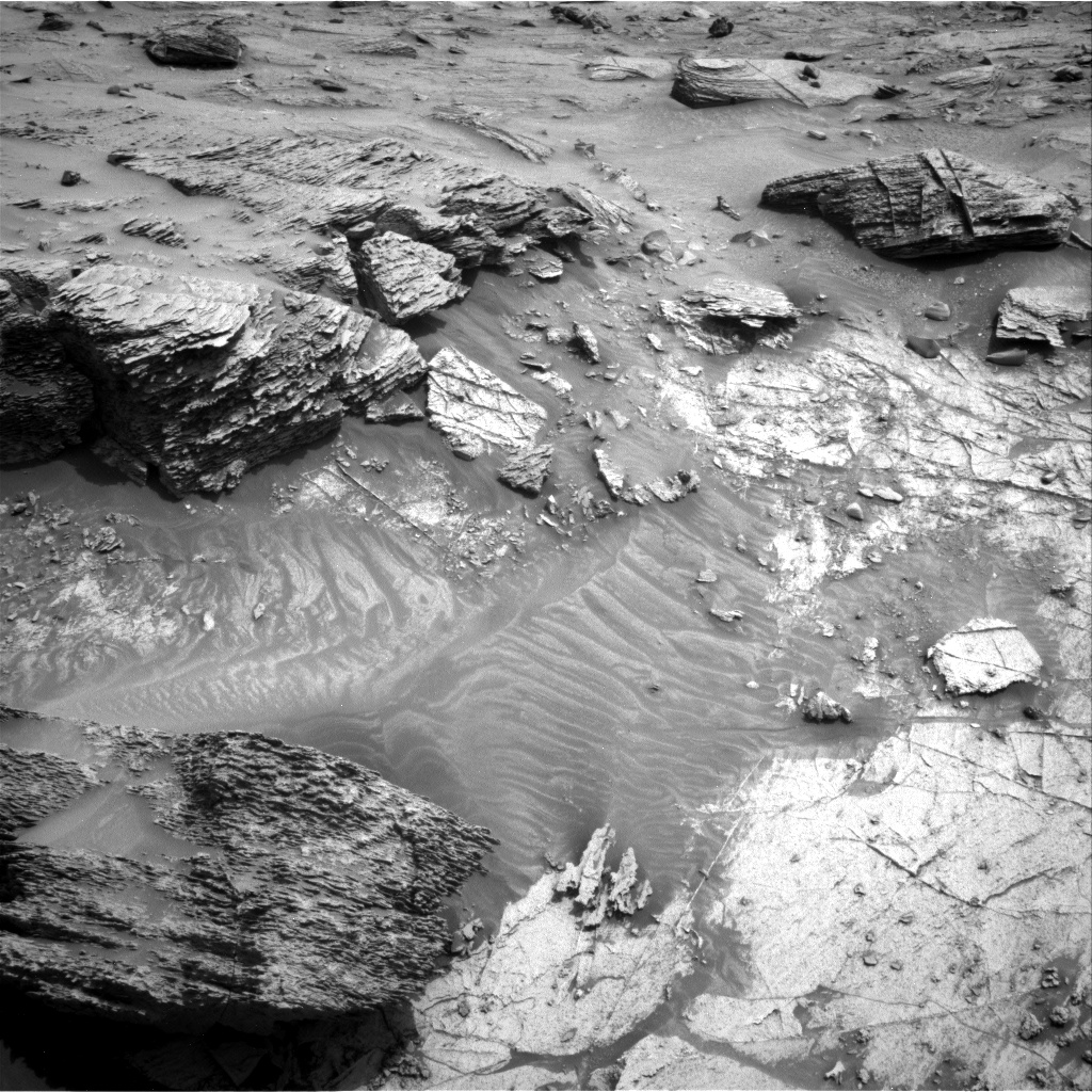 Nasa's Mars rover Curiosity acquired this image using its Right Navigation Camera on Sol 3361, at drive 2656, site number 92