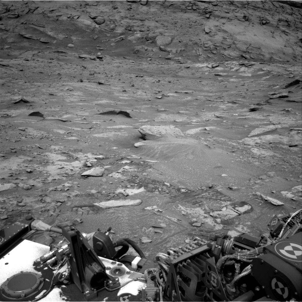 Nasa's Mars rover Curiosity acquired this image using its Right Navigation Camera on Sol 3361, at drive 2656, site number 92