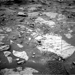 Nasa's Mars rover Curiosity acquired this image using its Left Navigation Camera on Sol 3363, at drive 2680, site number 92