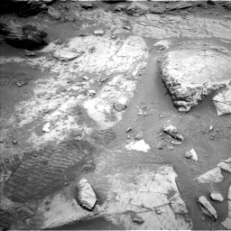 Nasa's Mars rover Curiosity acquired this image using its Left Navigation Camera on Sol 3363, at drive 2734, site number 92